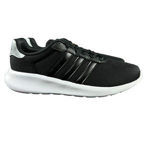 Adidas Womens Lite Racer 3.0 Core Black Iron Metallic White Shoes GY0699 Sz 7-10